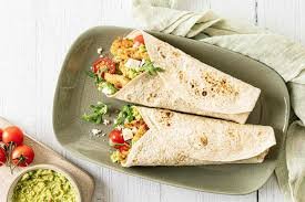 Delicious toasted wraps